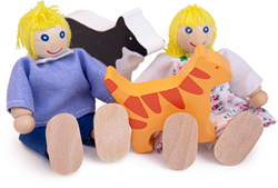 Bigjigs Puppenfamilie