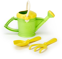 Green Toys Gießkanne Spielzeug - umweltfreundliches Gartenspielzeug grün