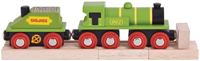 Bigjigs Große grüne Lokomotive (4)