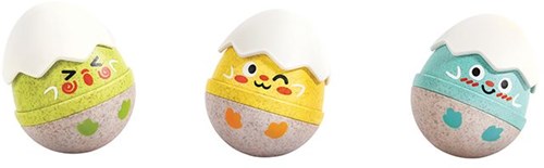 Hape Baby Rassel Set Happy Hatchlings Wackelrasseln mehrfarbig-2