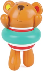Hape Aufziehbarer Teddy Badespielzeug - Schwimmender Teddy