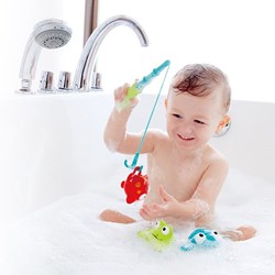 Hape Badespielzeug Angelset - 2-in-1 Double Fun Fishing Set