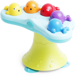Hape Badespielzeug musikalischer Wal-Fontäne interaktives Wasserklavier