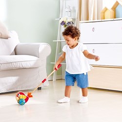 Hape Schiebevogel Lilly Holz Lauflernspielzeug Musik