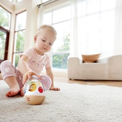 Hape Stapelspielzeug Wobble Wonder Stacker bunt Baby