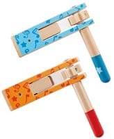 Hape Rassel Spielzeug - Musikinstrument für Kinder - 6 Stück-2