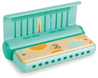 Hape Musikspielzeug Lern-Harmonica mit Lichtern für Kinder-2