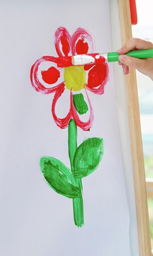 Hape Papierrolle Staffelei - extra lang Malpapier für Kinder-2