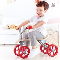 Hape Laufrad Trail Rider - Abenteuer Kinderfahrrad rot-3
