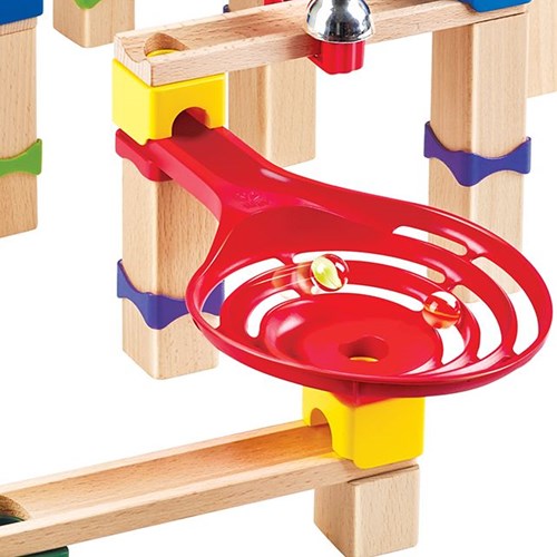 Hape Murmelbahn Marble Cascade Block Set - Lernspielzeug-3
