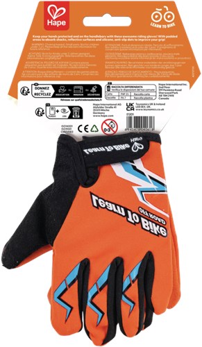 Hape Sports Rider Handschuhe - Fahrradhandschuhe Größe M für Kinder-3