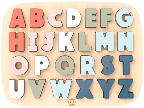 Speedy Monkey - Alphabet Puzzle - 32x23,5x2cm
