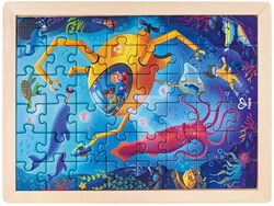 Hape Puzzle Ocean Rescue - Lernspielzeug aus Karton