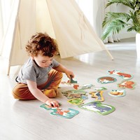 Hape Puzzle Waldtiere - Holzspielzeug Puzzle für Kinder