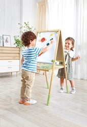 Hape Step Up Bambus-Staffelei
