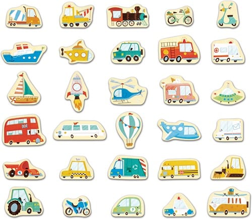 Hape Magnetic Vehicles Set