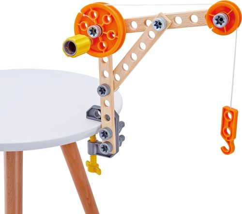 Hape E3030 - Bausatz für Tüftler, MINT-Spielzeug, Experimentierset, Junior Inventor - Erfinden und Experimentieren