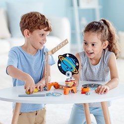 Hape magnetisches Spielzeug Wissenschaft Labor Experimentierkasten Set