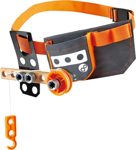 Hape E3035 Werkzeuggürtel Mint-Spielzeug, Experimentierset, Junior Inventor-Erfinden und Experimentieren