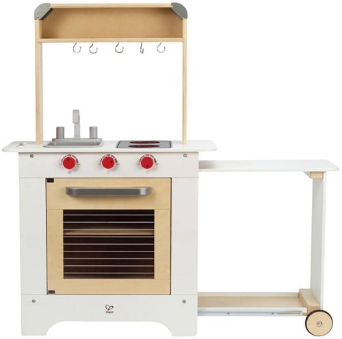 Hape Holz Kinderküche Cook n Serve Spielküche mit Theke