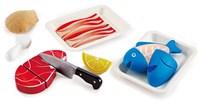 Hape Küchen-Spielset Fleisch und Fisch - Spielzeuglebensmittel für Kinder-2