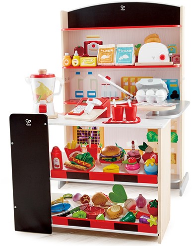 Hape E3159 Kaufladen mit Kasse & Scanner-2