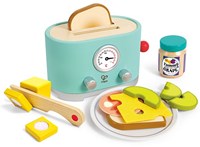 Hape Spielzeug Toaster Pop-up Set - Interaktives Holz Küchenspielzeug-2