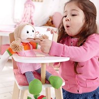 Hape Puppenstuhl Holzspielzeug Hochstuhl für Kinder Rollenspiel-3