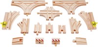 Hape Holz-Eisenbahn Set - Erweiterungspaket 14-teilig Spielzeug
