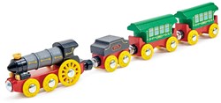 Hape Spielzeug Retro-Dampflok mit Licht und Sound