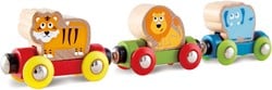Hape Holz Zug Jungle Journey mit Tieren für Kinder