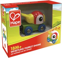 Hape Holz pfeifender Papagei Zug - bunter Spielzeugzug-2