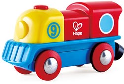 Hape starke Lokomotive Holzeisenbahn batteriebetriebenes Spielzeug