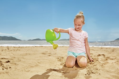 Hape Kinder Gießkanne Grün - 21,5 cm - Gartenspielzeug-2