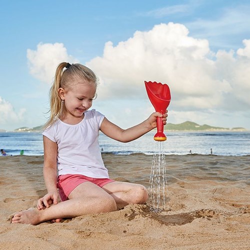 Hape Sand- und Wasserschaufel rot - 4er Set