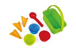 Hape Eiscreme Shop Strandspielzeug Set - Sandformen - kreatives Spielen