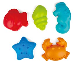 Hape Sandformen Meerestiere - Strandspielzeug - kreatives Spielen