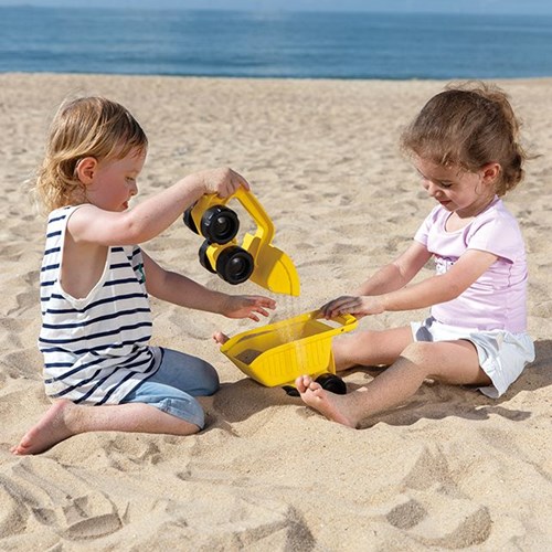 Hape Monster Movers Duo Spielzeug-LKWs für Kinder ab 18 Monaten