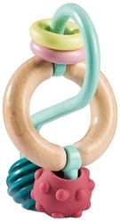 Hape Perlenlabyrinth Babyspielzeug - buntes sensorisches Holzlabyrinth