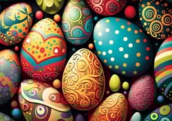 Yazz Easter Eggs - 1000 Teile