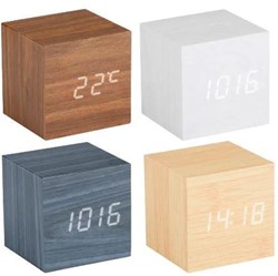 Grundig Digitale Wekker 6,3x6,3x6,3cm assorti