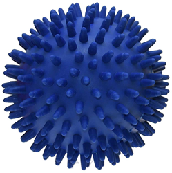 Pre-Sport weicher Spike Ball blau 100mm sensorisches Spielzeug