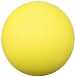 Uncoated Foam Ball - Yellow - 20cm