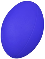 Pre-Sport Rugbyball Schaum blau - beschichteter Spielball Größe 3