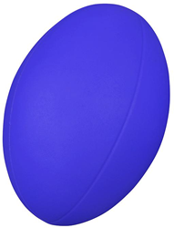 Pre-Sport Rugbyball Schaum blau - beschichteter Spielball Größe 3