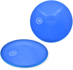 Pre-Sport Gummi Indoor Trainingsdiskus 1,5kg Mehrfarbig