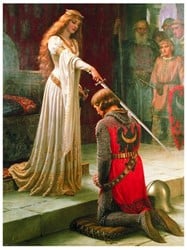 Eurographics puzzle Edmung Blair Leighton - Der Ritterschlag - 1000 Teile