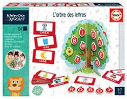 Educa Lernspiel Buchstabenbaum Karton Kinder 5-7 Jahre