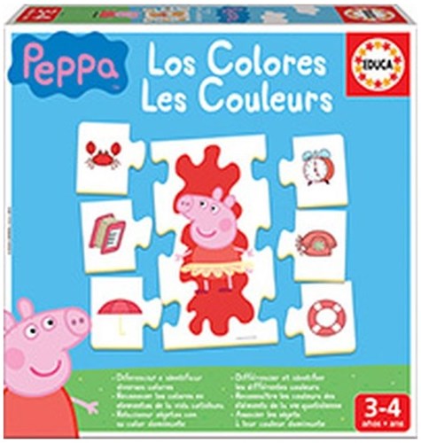 Educa Peppa Pig Farben Lernspiel für Kinder ab 3 Jahren
