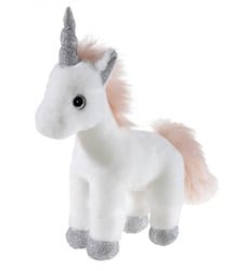 Heunec Eenhoorn staand met glitter (28cm)